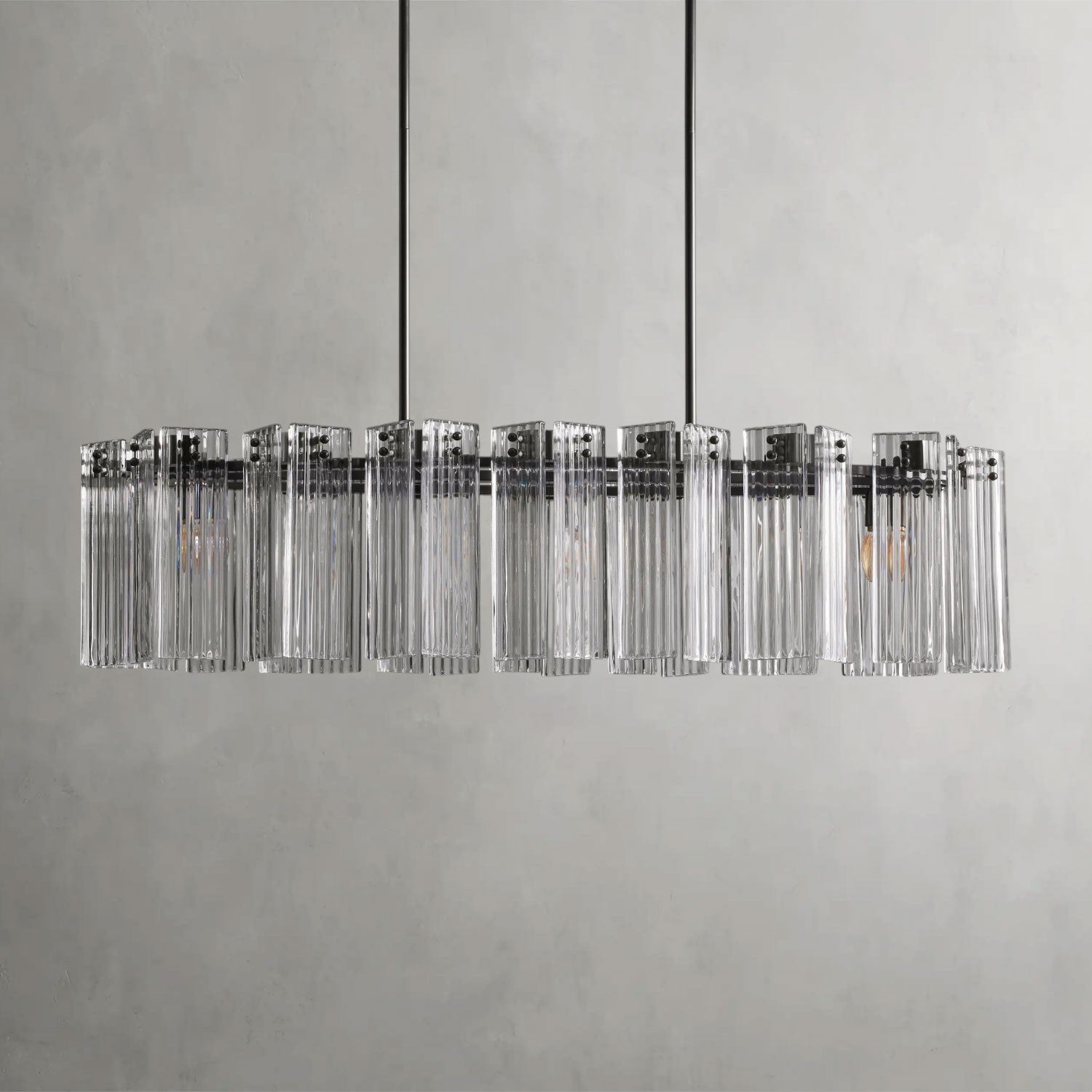 Delsie Oval Chandelier 51", 63", 72"